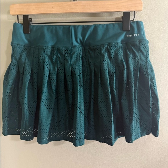 Nike Blue Skater Mini Skirt Athletic Pleated - Picture 2 of 9